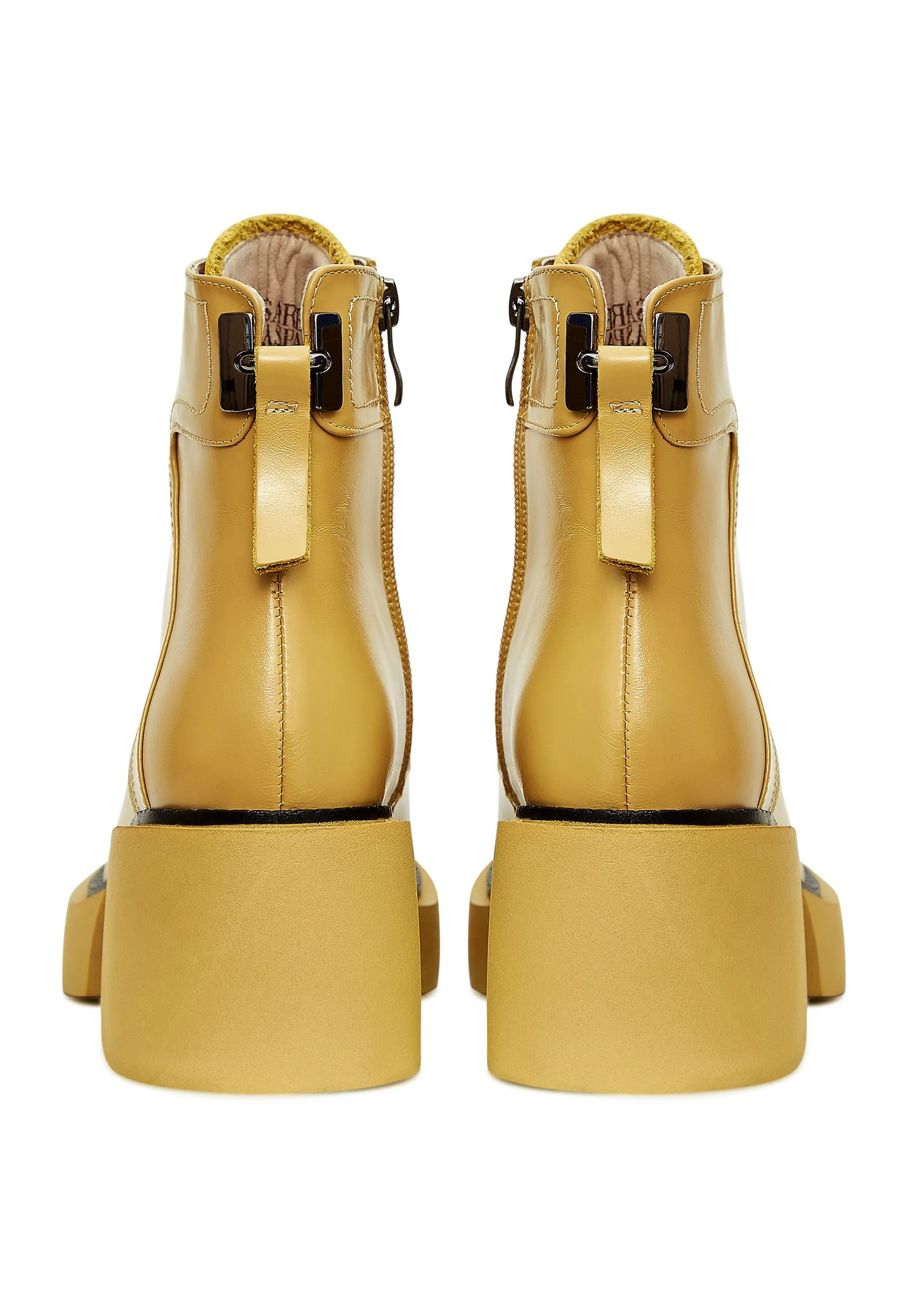 Chic Yellow Ankle Boots for Women - Stylish & Comfortable Footwear