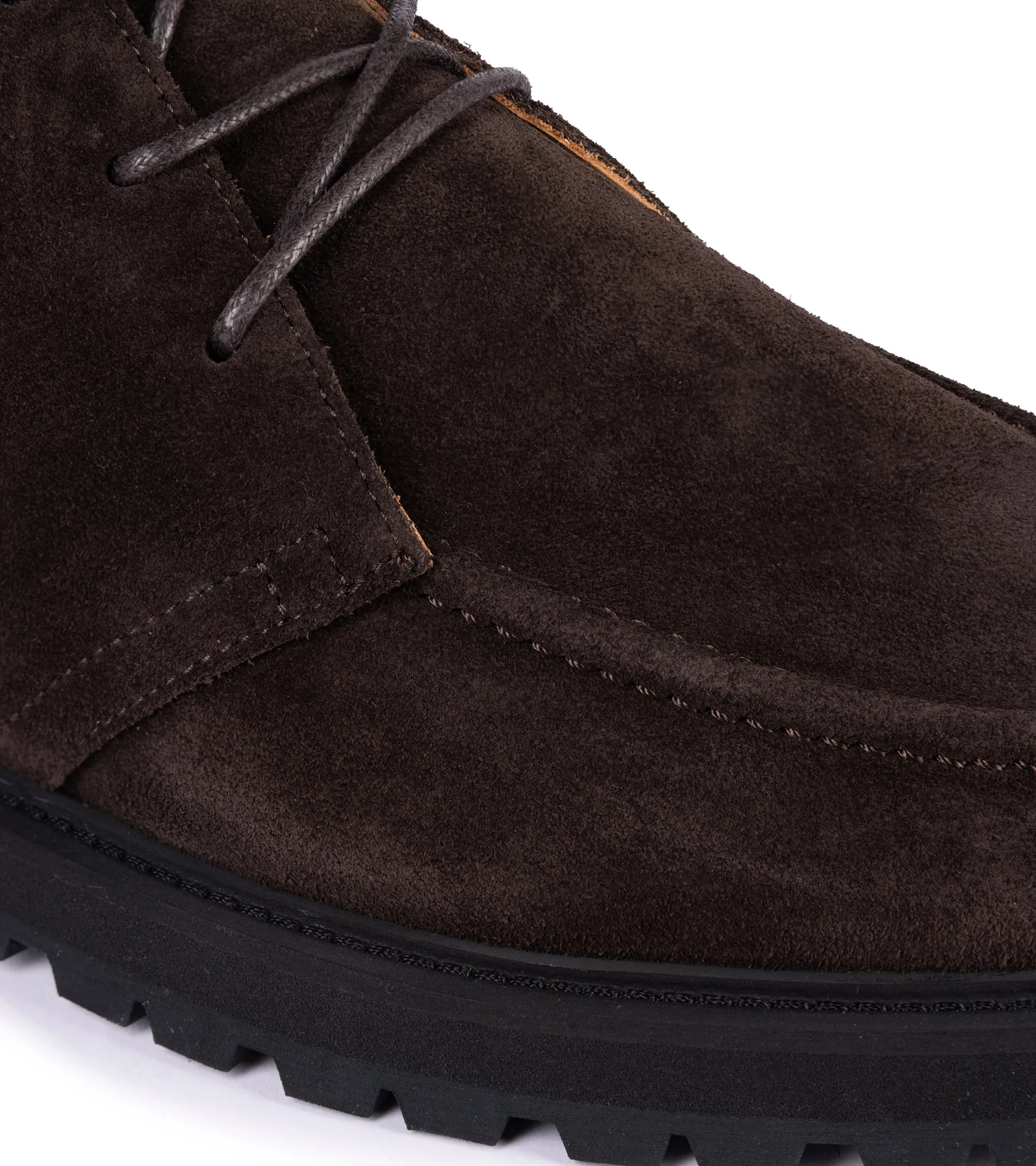 CQP Astra Suede Chukka Boot: Dark Brown