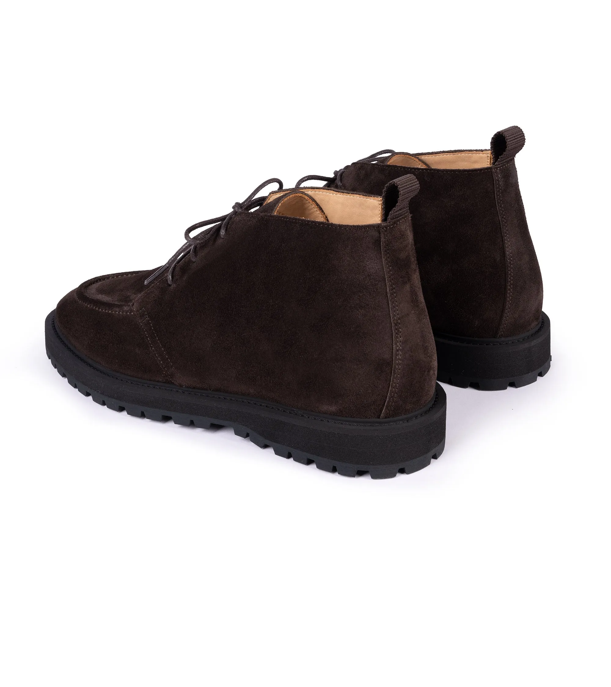 CQP Astra Suede Chukka Boot: Dark Brown