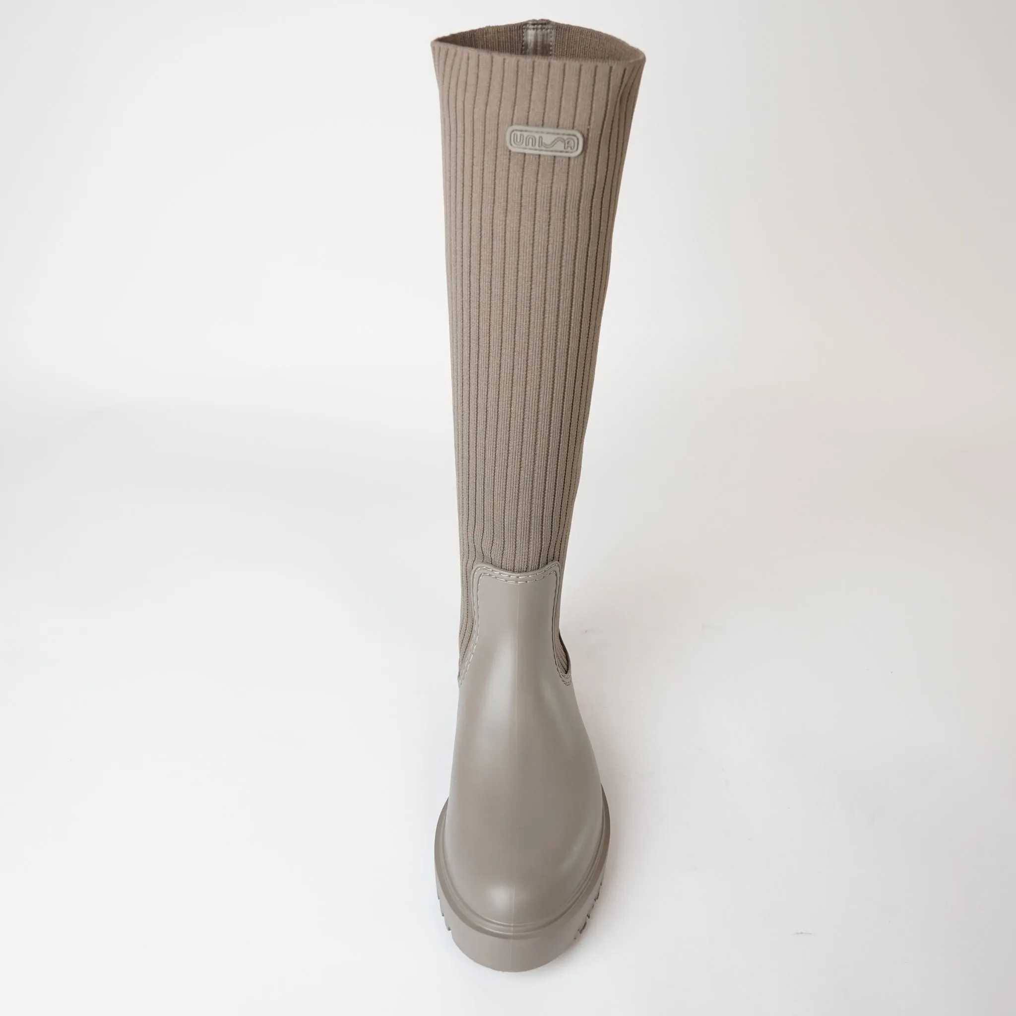 Falerce Taupe Knee High Boots