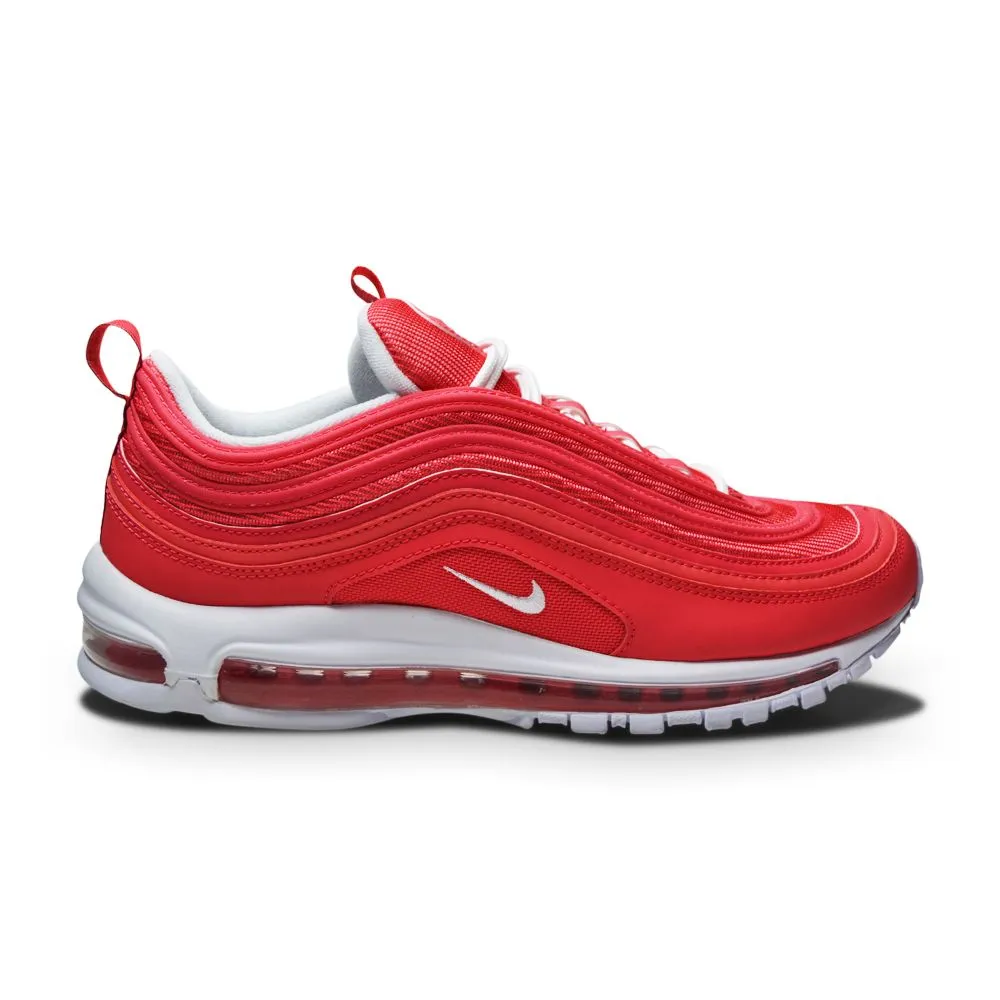 Mens Nike by You Nike ID Air Max 97 Red Salmon Silver