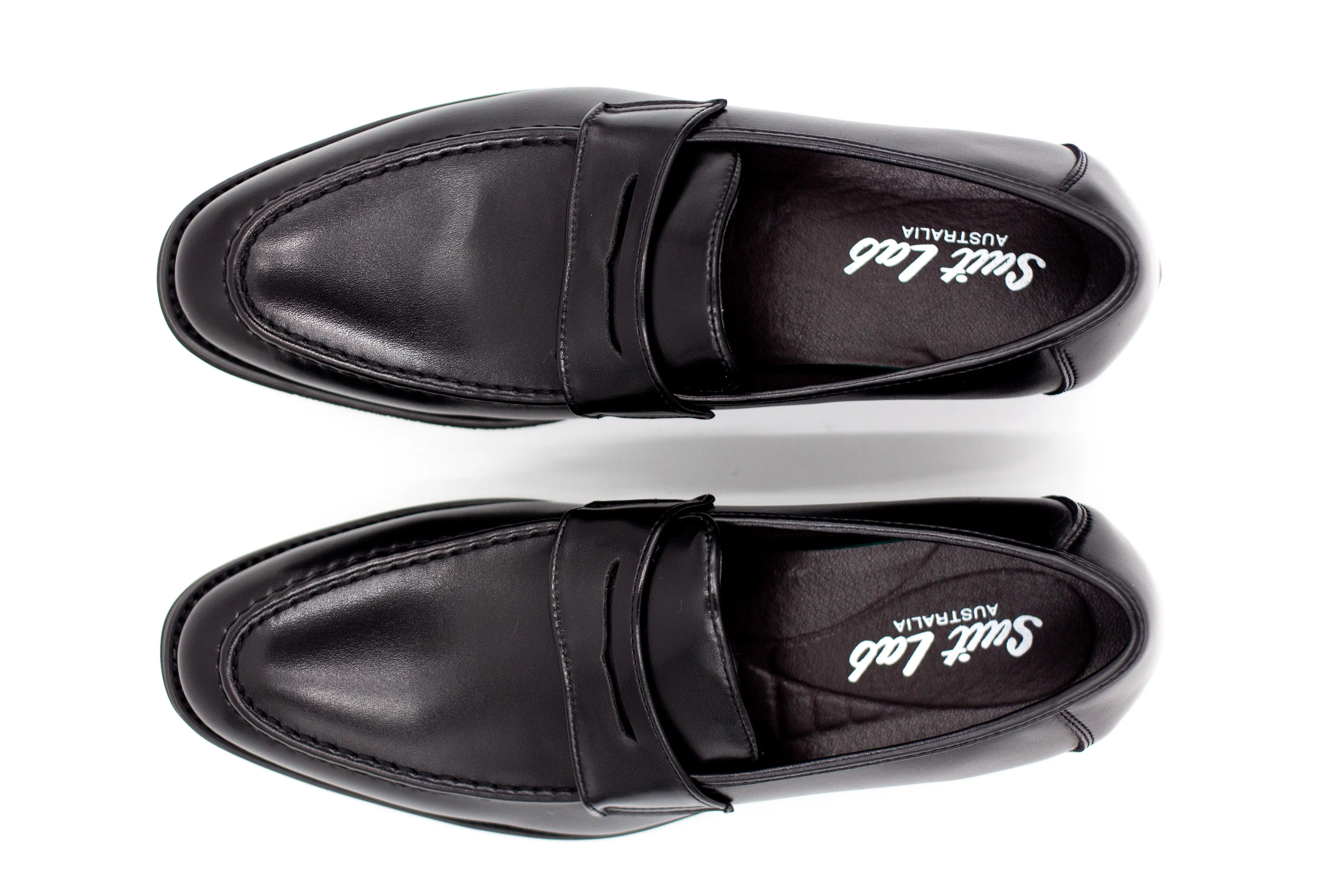 Mens Oslo Loafers - Matte Black