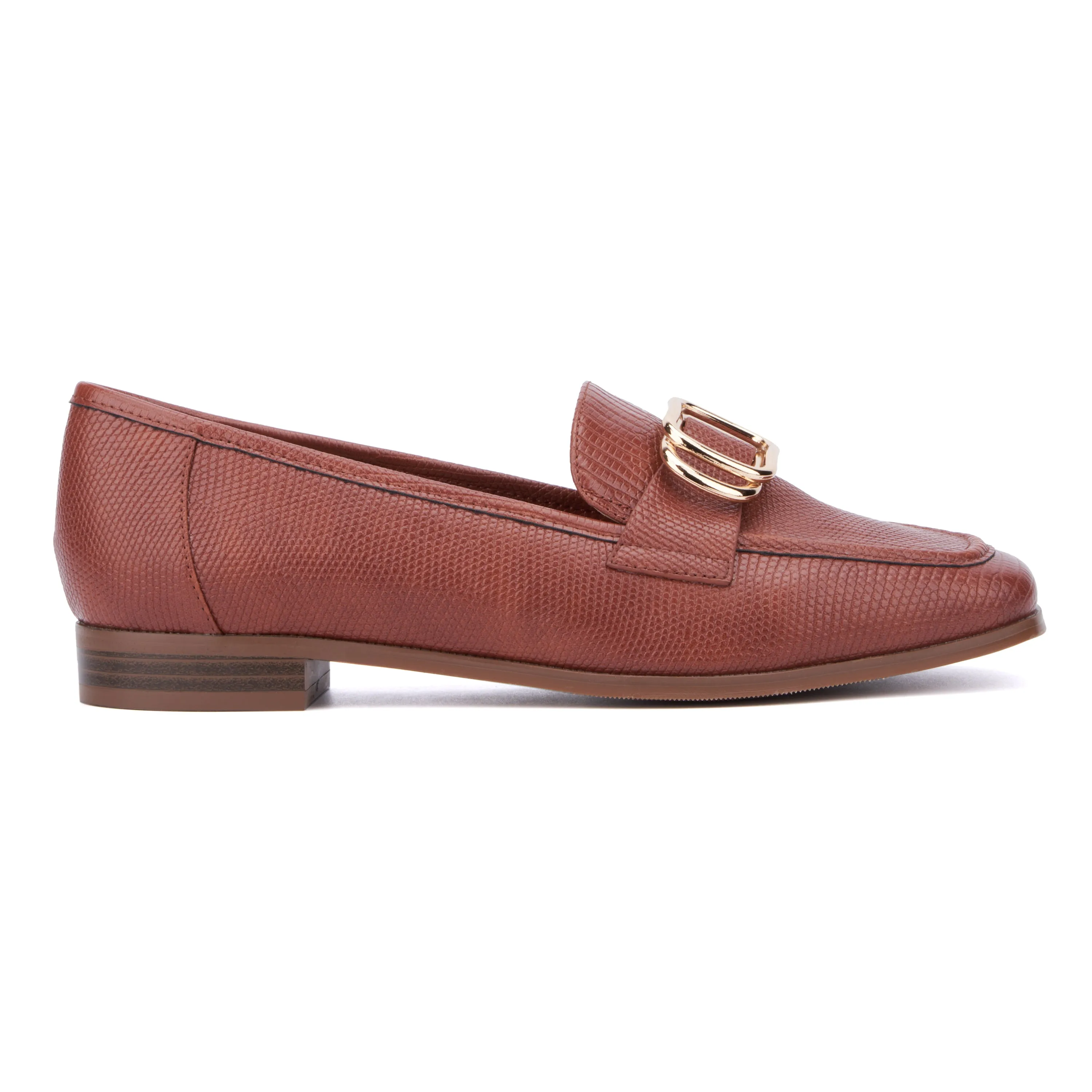 Ramira Slip-On Metal Accent Loafers