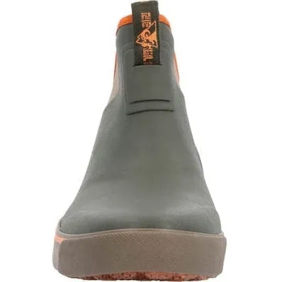 Rocky Dry Strike WP Green & Orange Deck Boot - Olive Stone - RKS0568